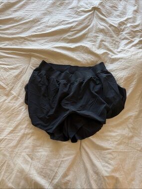 CRZ YOGA Black Women's Athletic Shorts